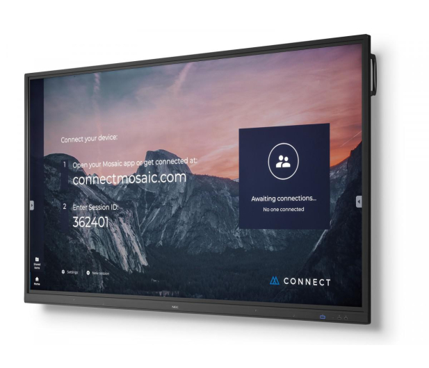 Nec 75" MultiSync CB751Q 60004824 Czarny - 1383666 - zdjęcie 3